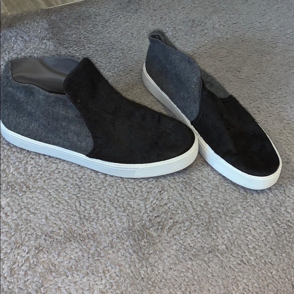 Black & gray black Vince sneakers
